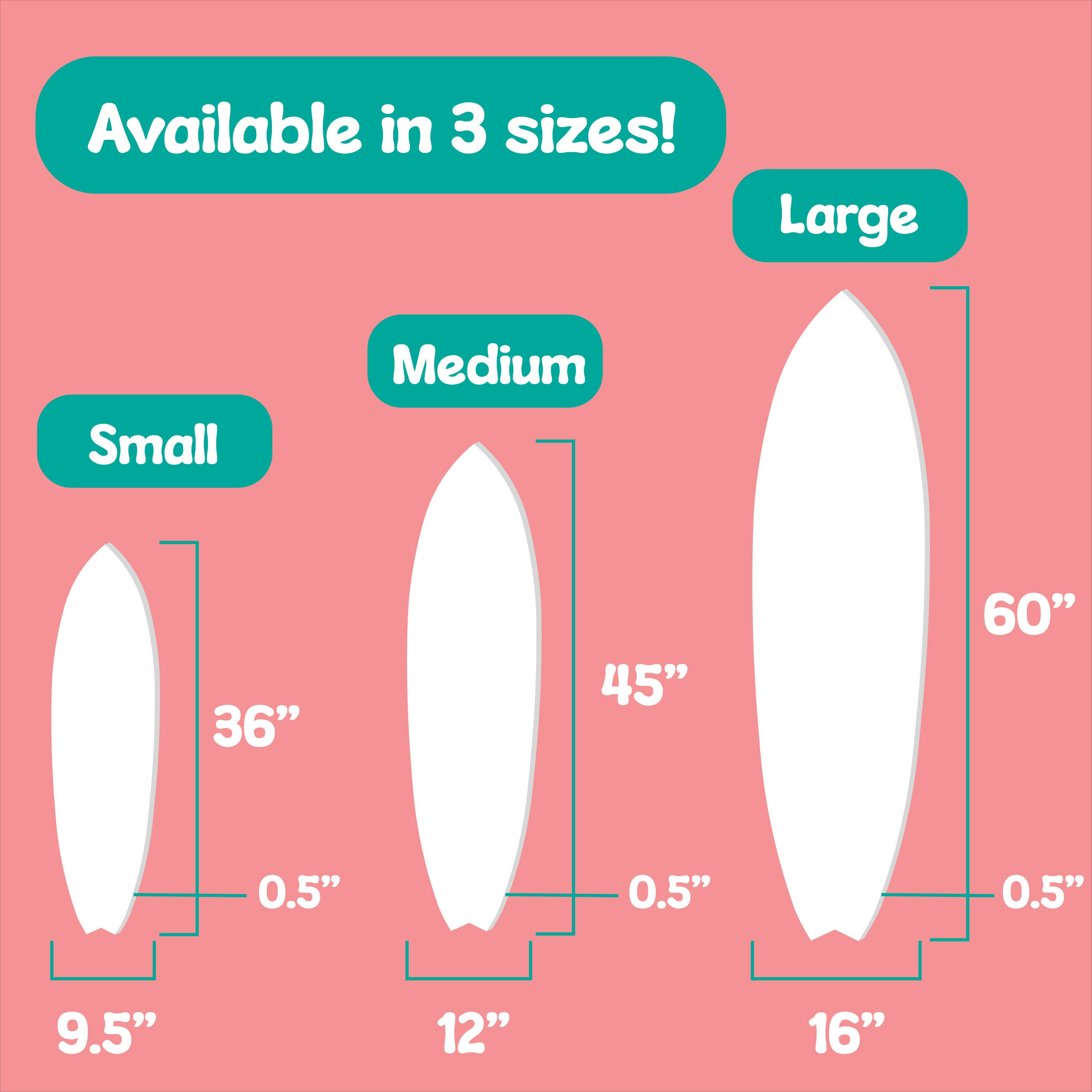 Shark Surfboard Wall Art, PVC, Coastal Shark Beach House Decoration, 3 - 5 Feet