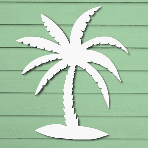 Outdoor Palm Tree Wall Art Beach Decor, Tropical Palm Tree Sign, Coastal, 3FT - Picture 11 of 11