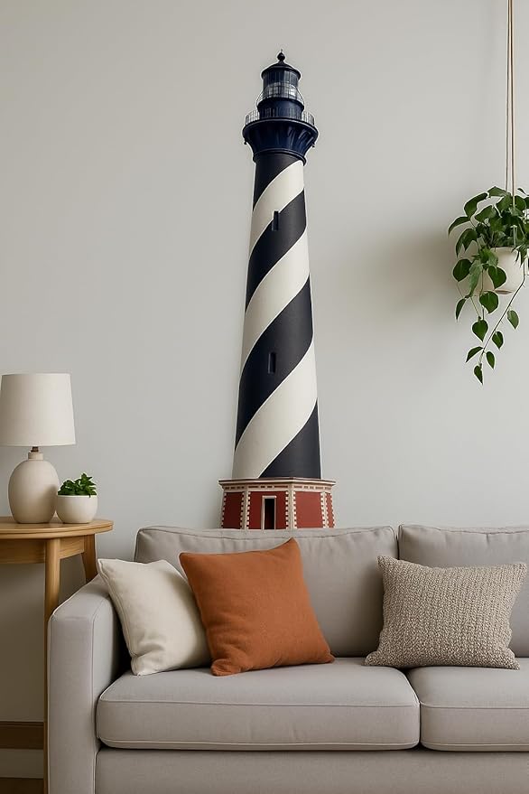Lighthouse Wall Art, Cape Hatteras North Carolina, Lighthouse Sign, Outdoor PVC - Picture 29 of 36