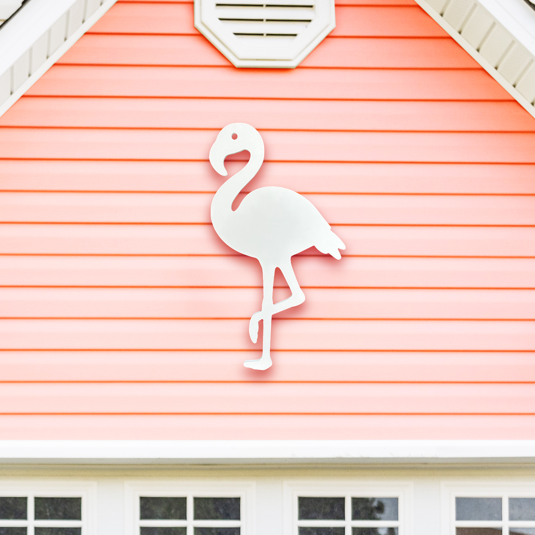 Outdoor Flamingo Wandbild, Flamingo Deko, PVC Flamingo Wandbehang Schild - Bild 9 von 29