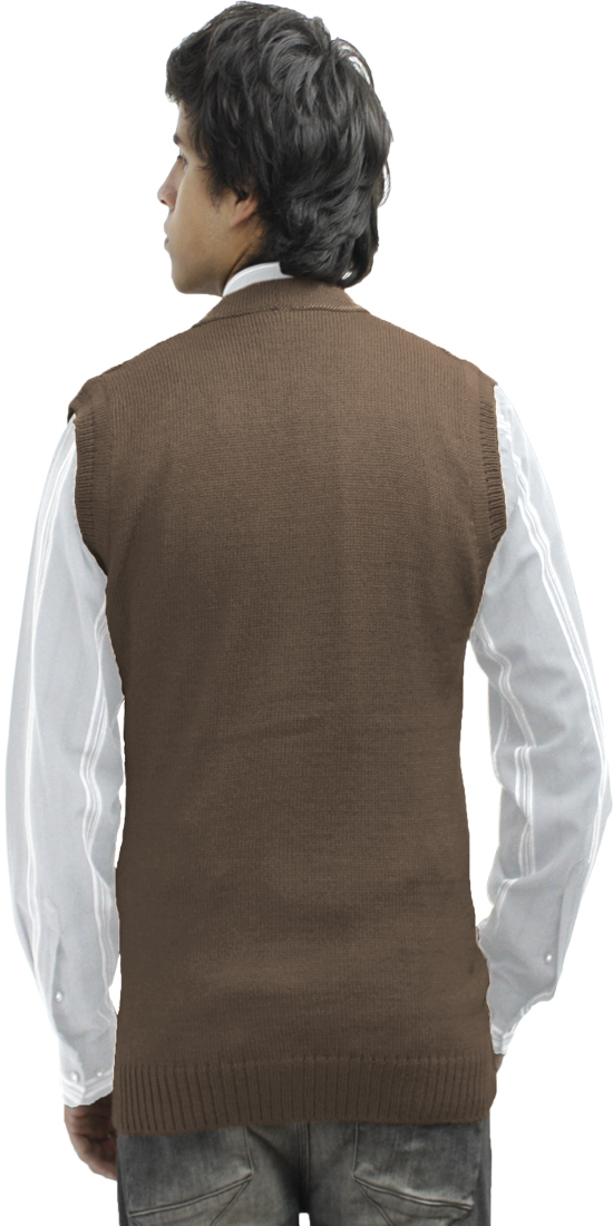 Herren weicher Alpaka Wolle Strick V-Ausschnitt Pullover Knopf Golfweste Diamant Design - Bild 22 von 81