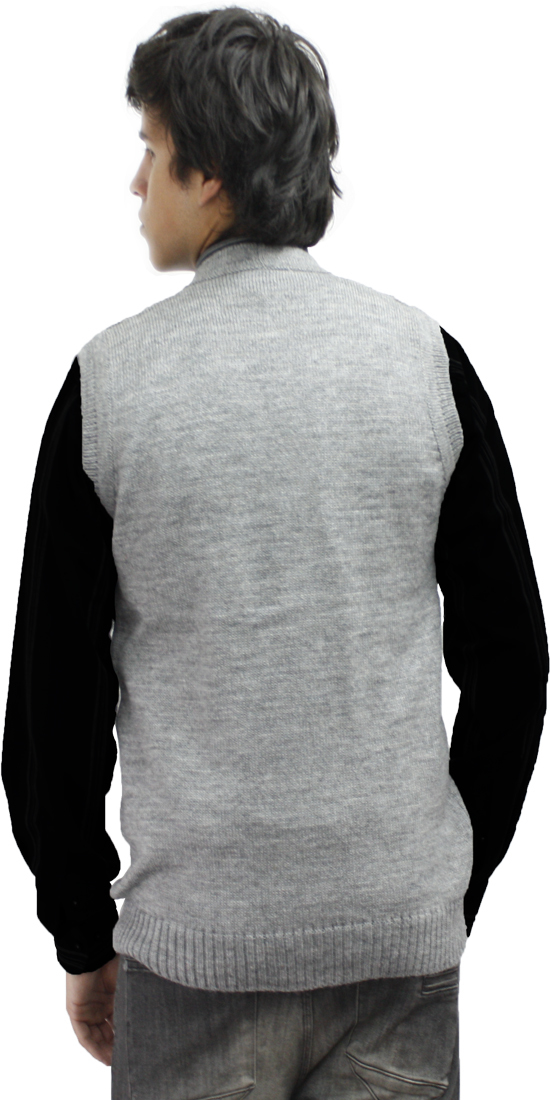 Herren weicher Alpaka Wolle Strick V-Ausschnitt Pullover Knopf Golfweste Diamant Design - Bild 79 von 81