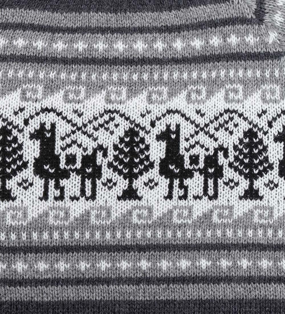 Maglione lana di alpaca da uomo maglioni di alpaca maglione lana di alpaca da uomo piccole fiamme - Foto 9 di 57
