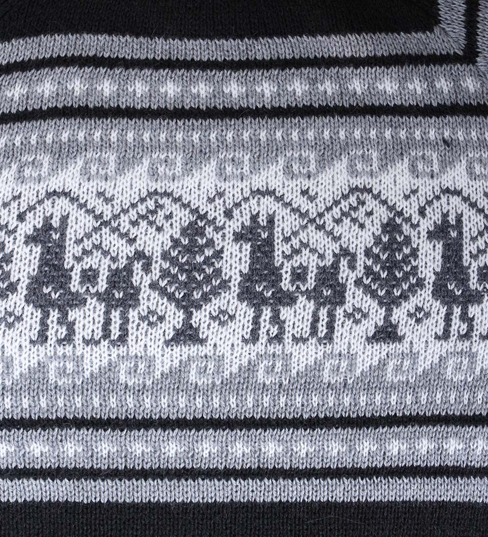 Maglione lana di alpaca da uomo maglioni di alpaca maglione lana di alpaca da uomo piccole fiamme - Foto 33 di 57