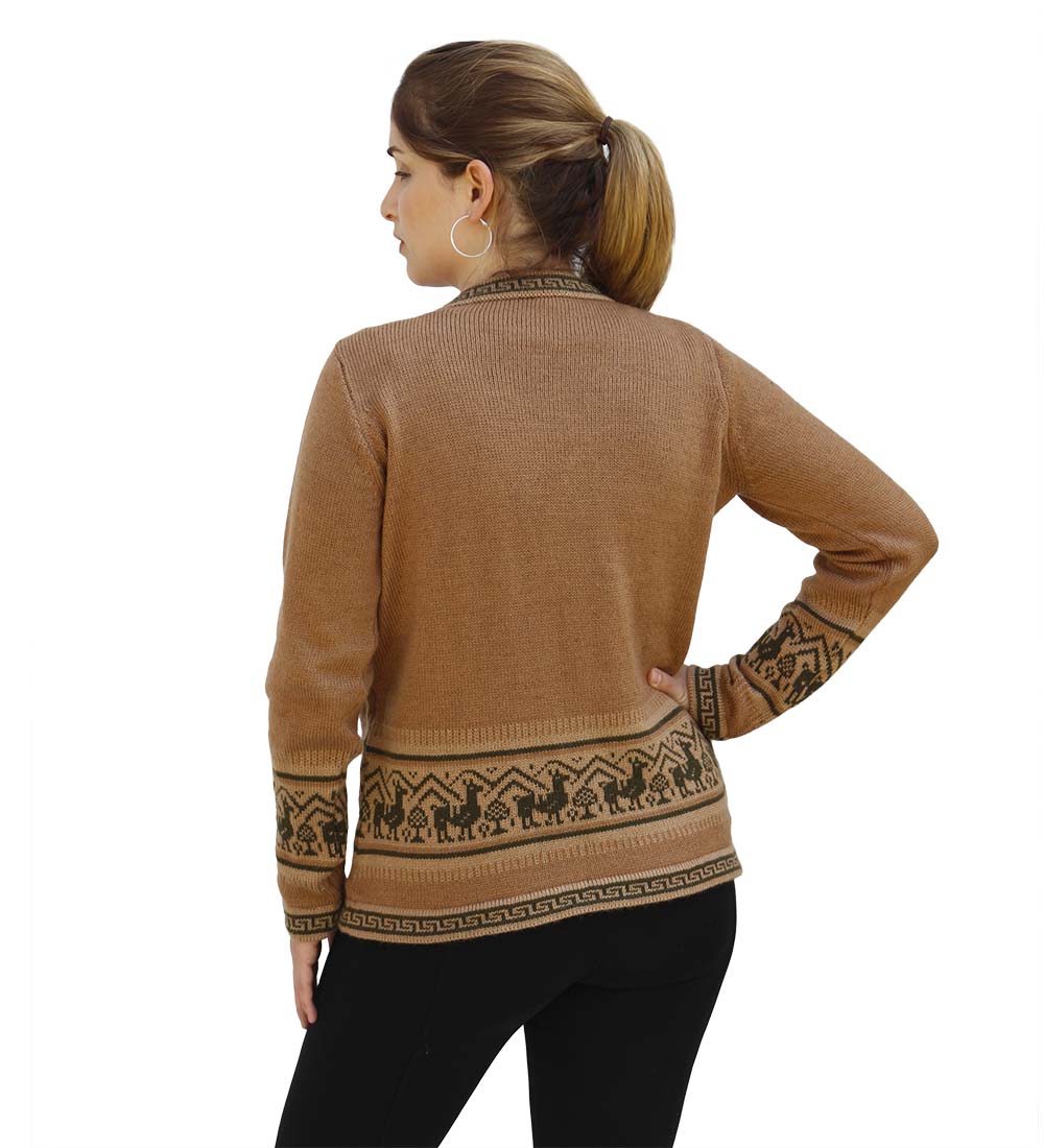 Alpaka Wollpullover Damen Alpaka Pullover Damen Alpaka Wolljacke für Damen - Bild 68 von 291