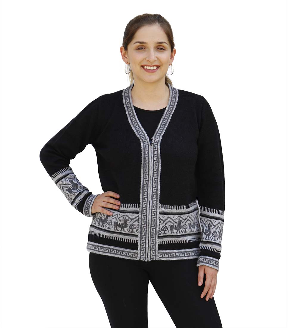 Alpaka Wollpullover Damen Alpaka Pullover Damen Alpaka Wolljacke für Damen - Bild 193 von 291
