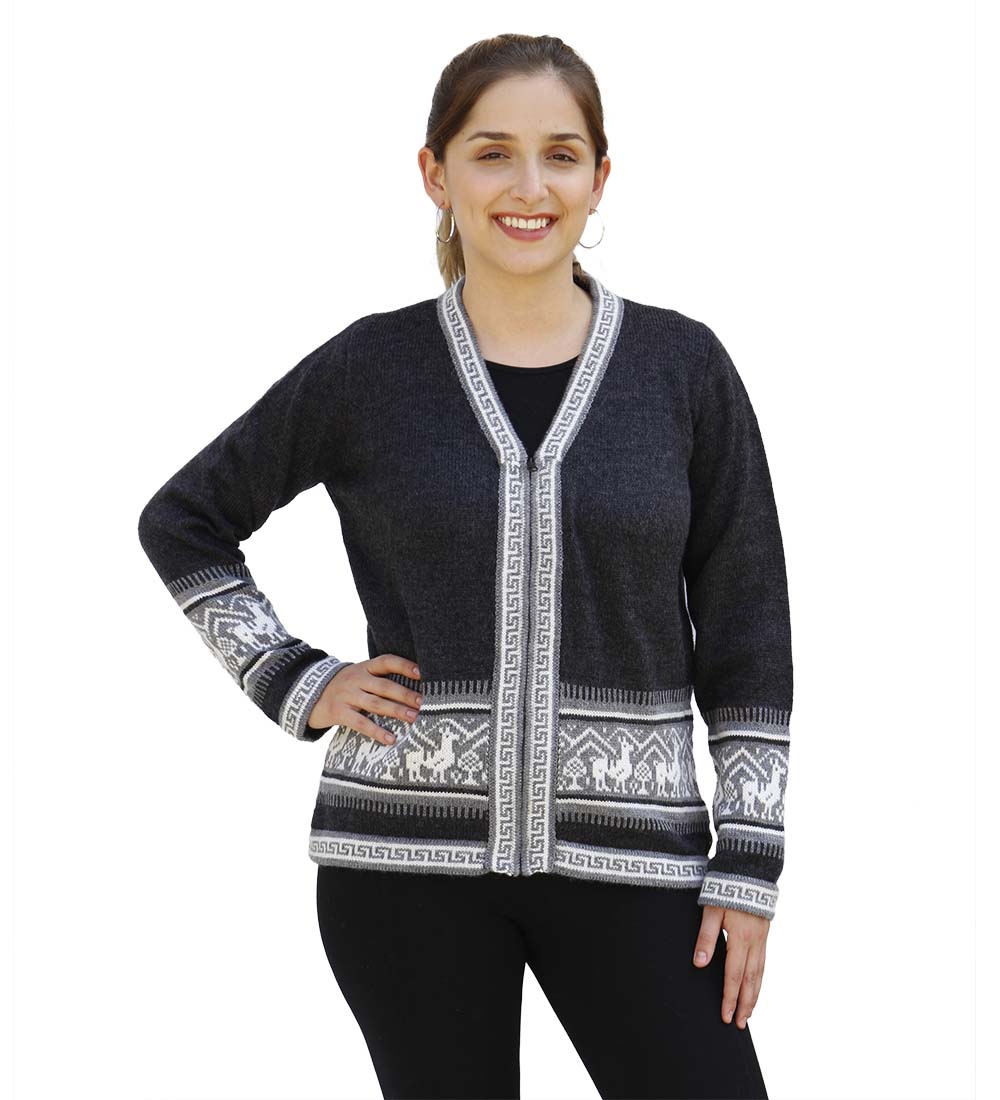 Alpaka Wollpullover Damen Alpaka Pullover Damen Alpaka Wolljacke für Damen - Bild 214 von 291
