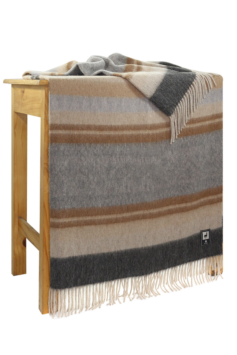 Special Alpaca Wool Cherokee Style Blanket Throw - Warm And Soft - Picture 27 of 41