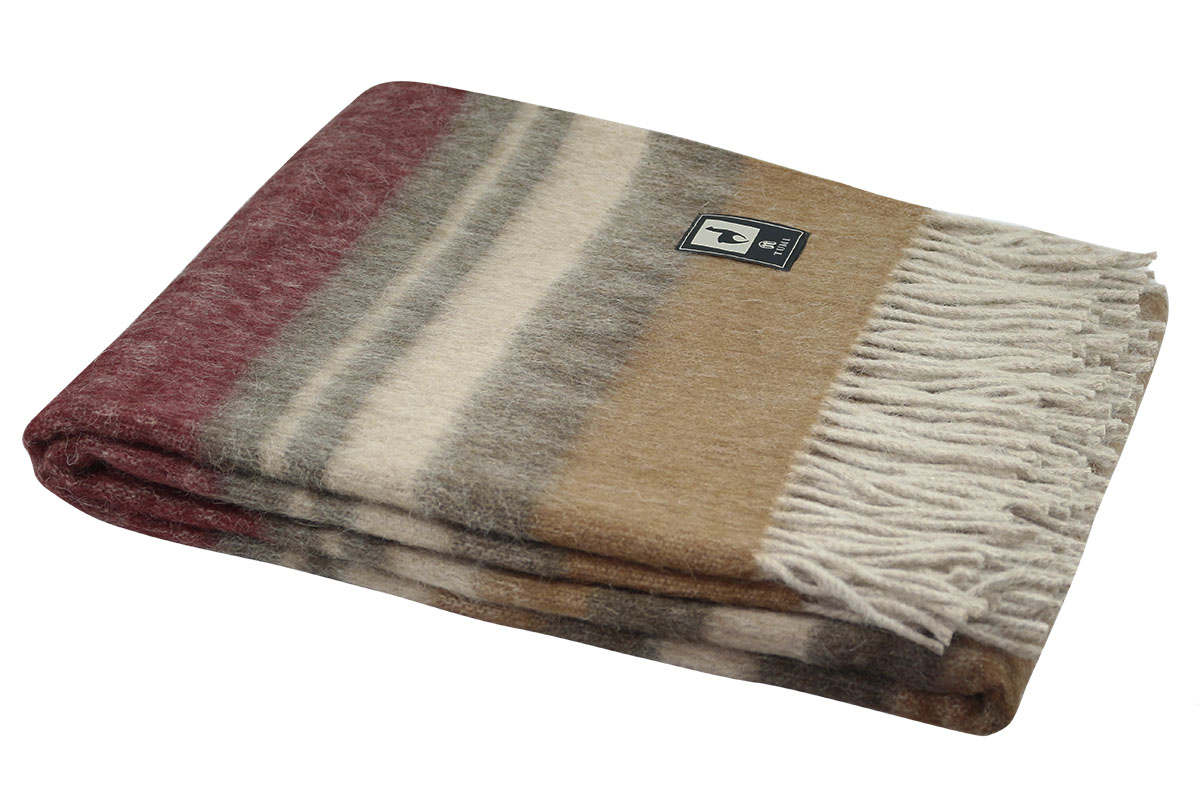 Special Alpaca Wool Cherokee Style Blanket Throw - Warm And Soft - Picture 34 of 41