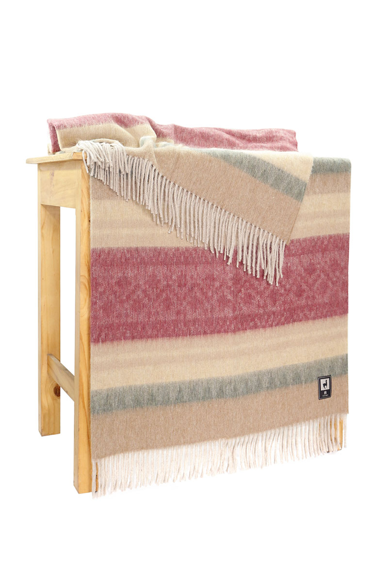 Special Alpaca Wool Cherokee Style Blanket Throw - Warm And Soft - Picture 11 of 41