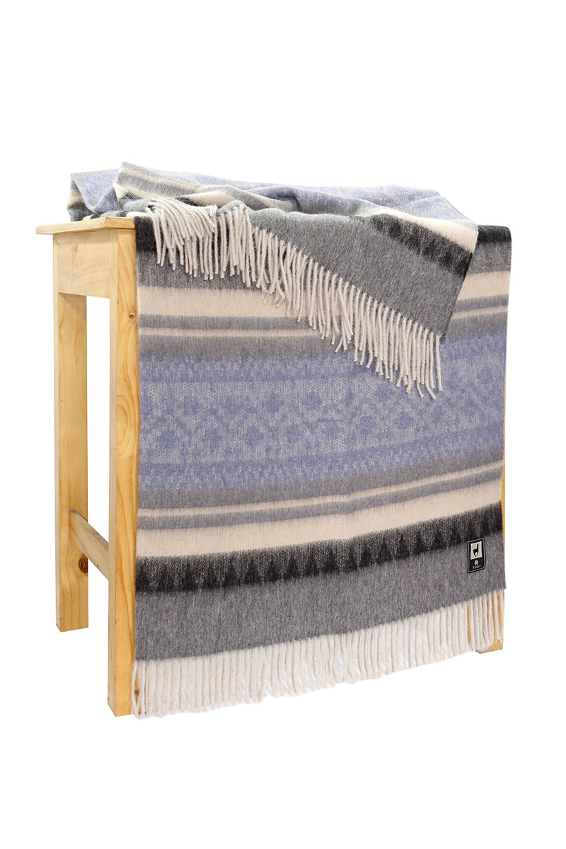 Special Alpaca Wool Cherokee Style Blanket Throw - Warm And Soft - Picture 15 of 41