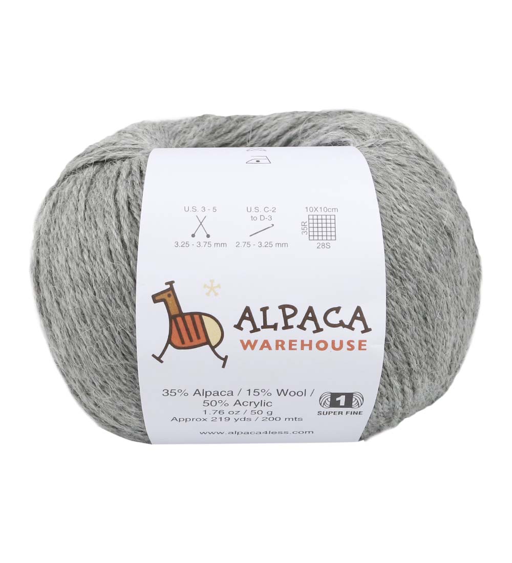 Blend Alpaca Yarn Wool Set of 3 Skeins Fingering Worsted Weight Knitting Crochet - Picture 12 of 100