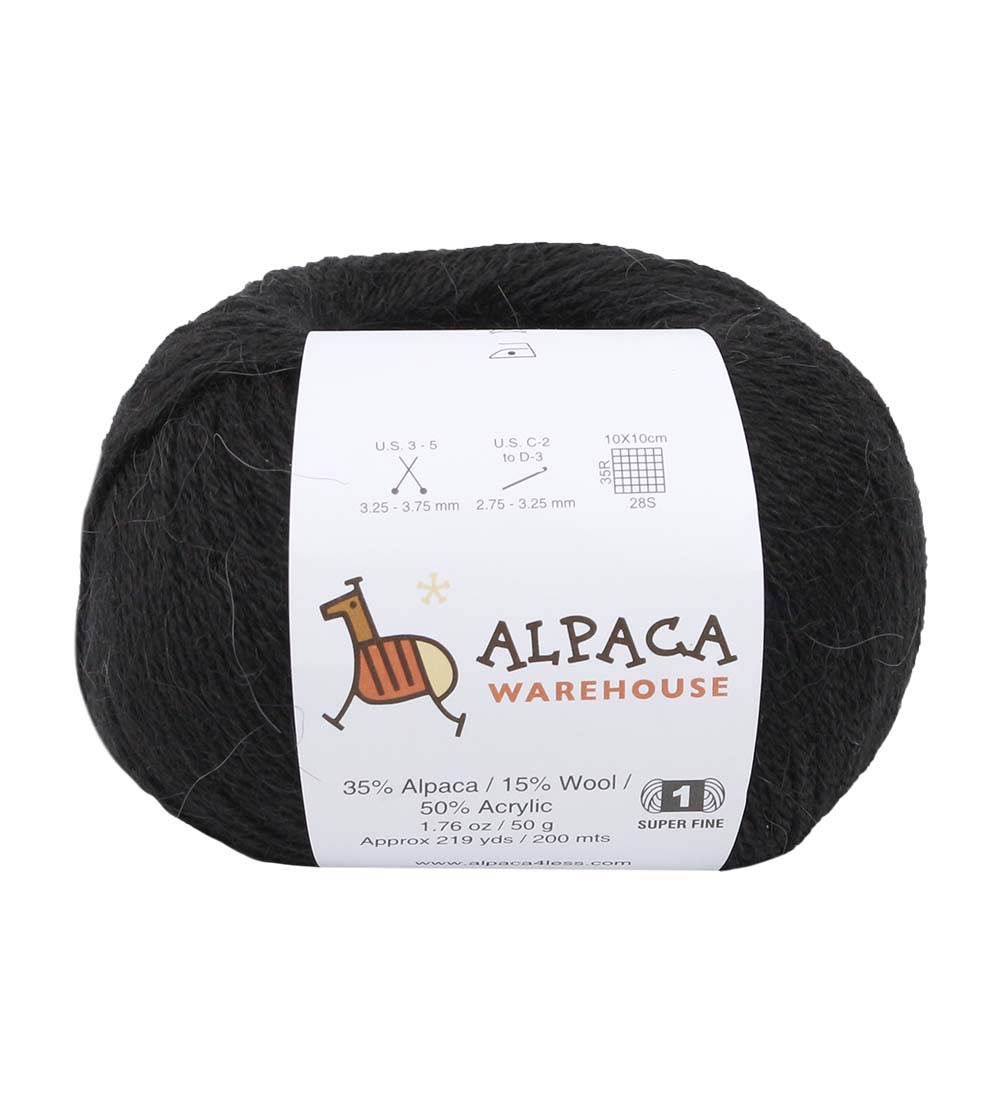 Blend Alpaca Yarn Wool Set of 3 Skeins Fingering Worsted Weight Knitting Crochet - Picture 18 of 100