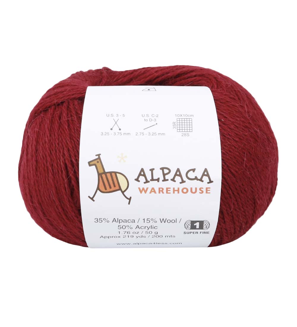 Blend Alpaca Yarn Wool Set of 3 Skeins Fingering Worsted Weight Knitting Crochet - Picture 24 of 100