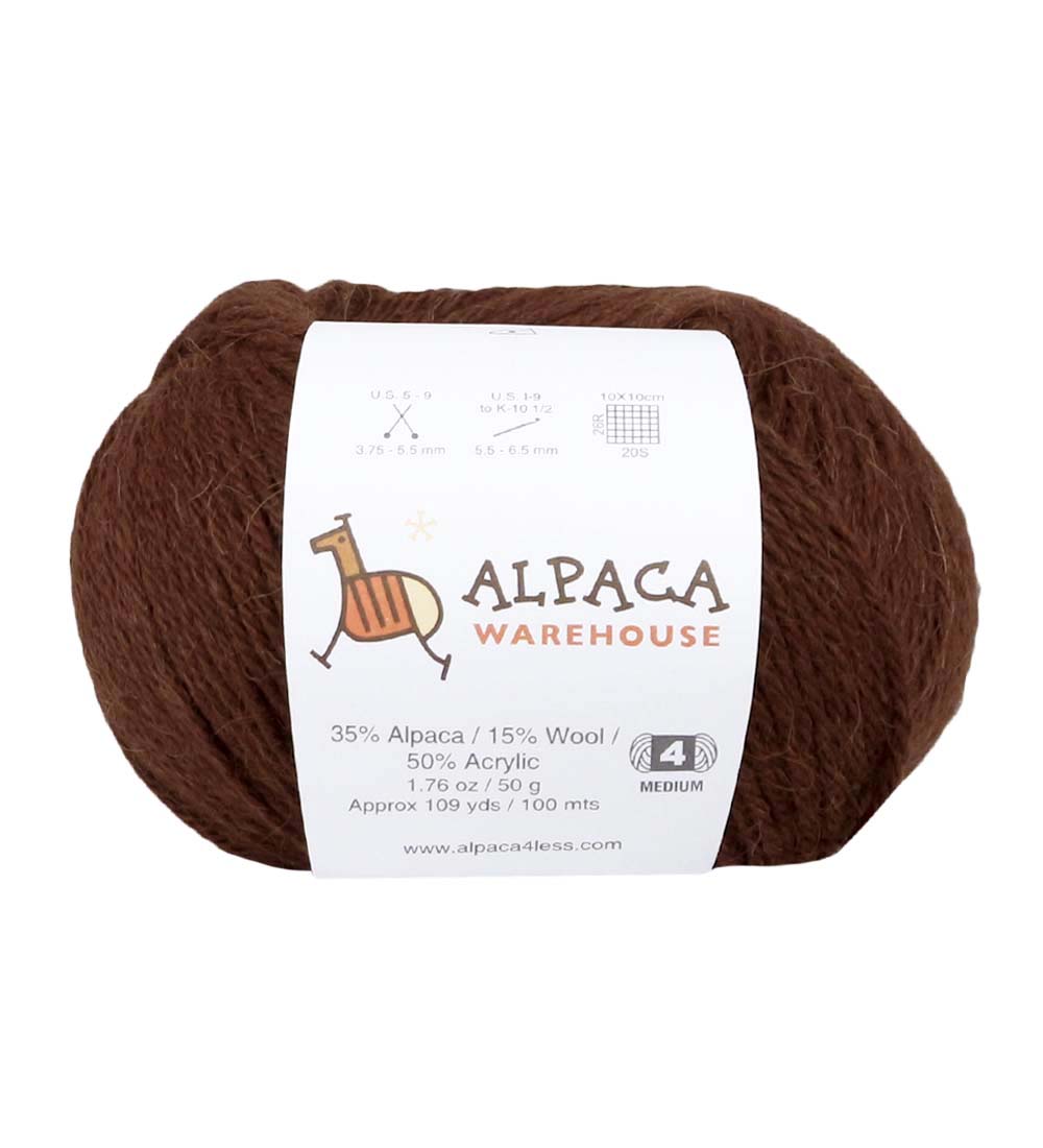 Blend Alpaca Yarn Wool Set of 3 Skeins Fingering Worsted Weight Knitting Crochet - Picture 9 of 100