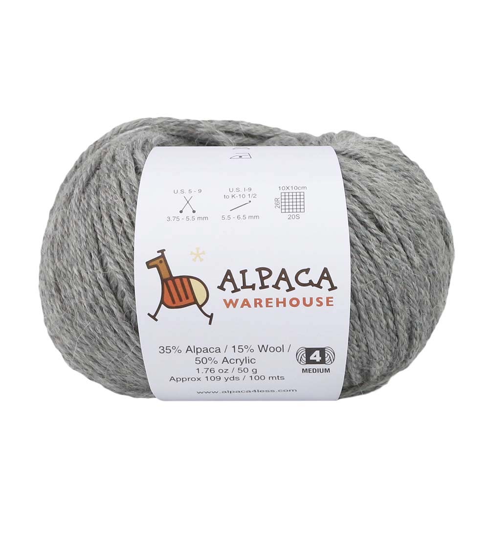 Blend Alpaca Yarn Wool Set of 3 Skeins Fingering Worsted Weight Knitting Crochet - Picture 15 of 100