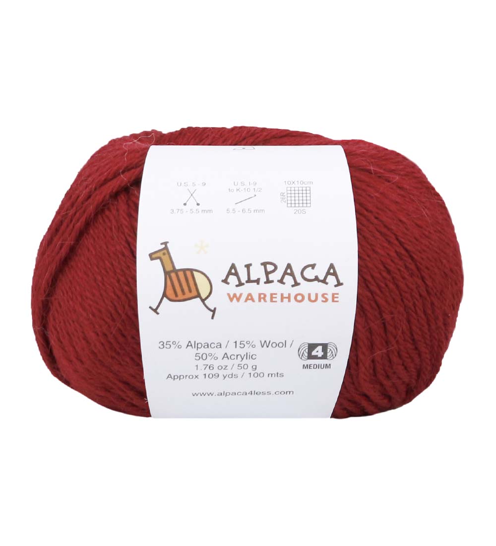 Blend Alpaca Yarn Wool Set of 3 Skeins Fingering Worsted Weight Knitting Crochet - Picture 27 of 100