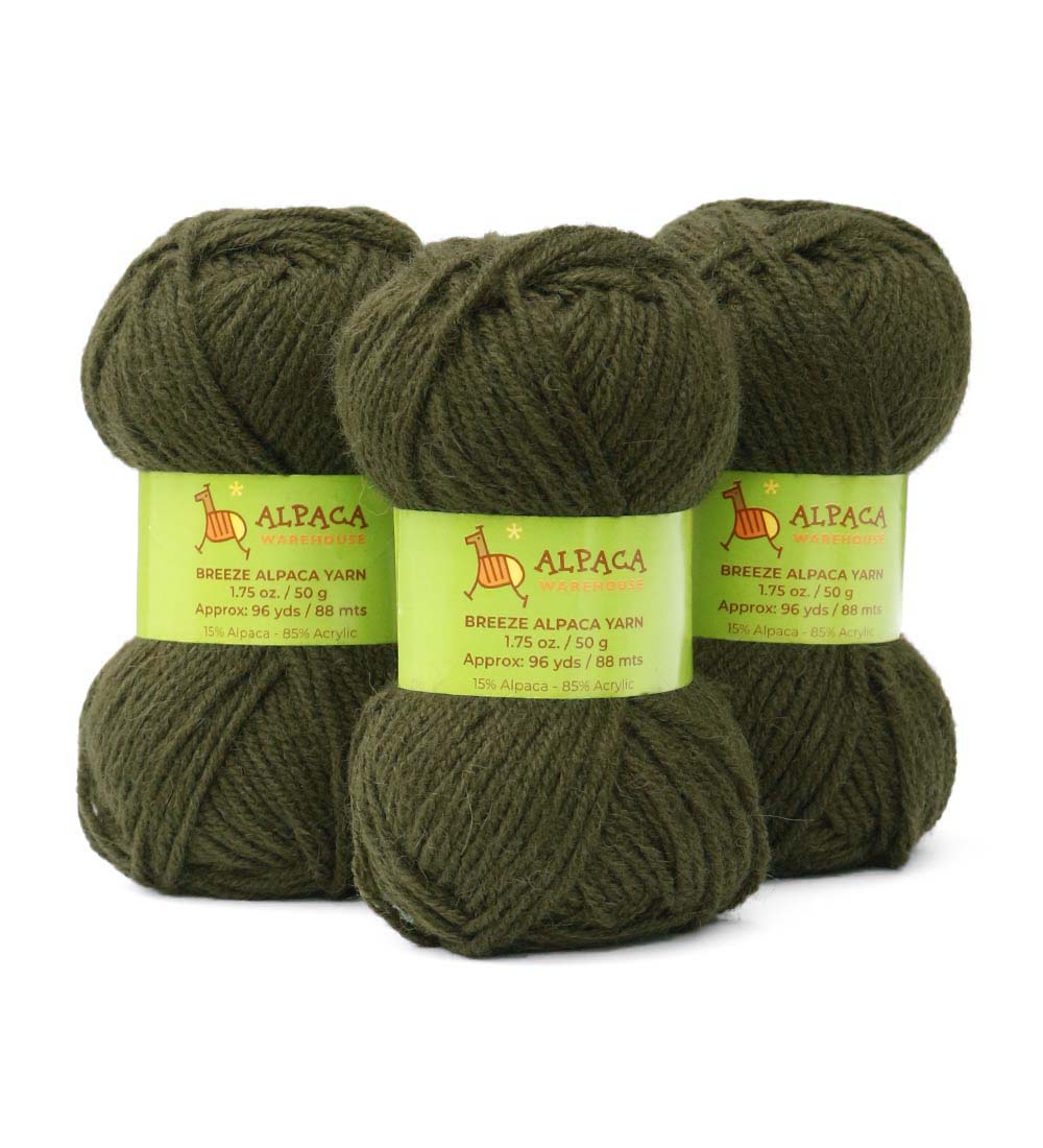 Blend Alpaca Yarn Wool Set of 3 Skeins Worsted Weight Knitting Crocheting Peru - Picture 67 of 75