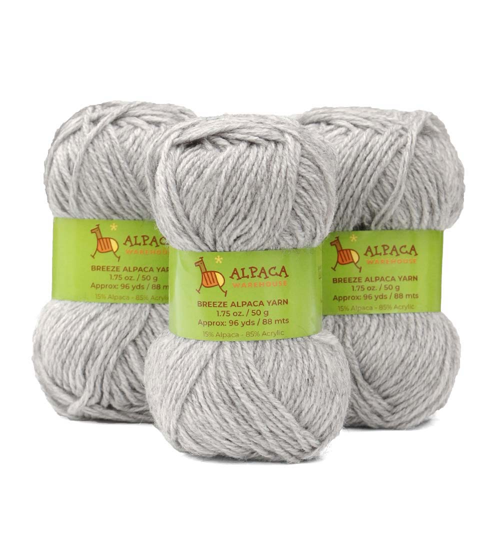 Blend Alpaca Yarn Wool Set of 3 Skeins Worsted Weight Knitting Crocheting Peru - Picture 47 of 75