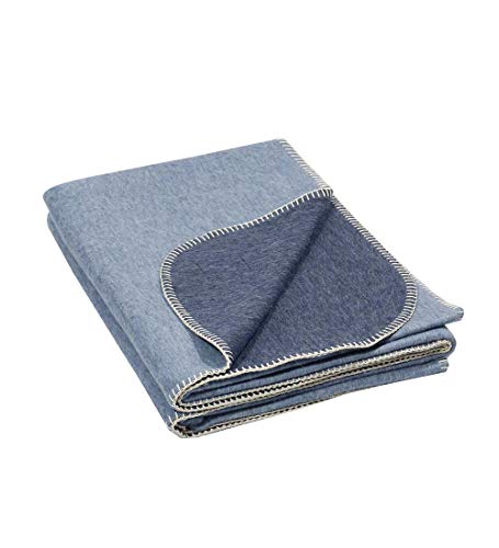 Thick Alpaca Wool Blanket Heavyweight Wool Blanket Camping Twin Queen King Size - Picture 8 of 70