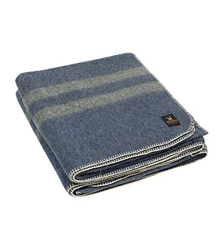 Thick Alpaca Wool Blanket Heavyweight Wool Blanket Camping Twin Queen King Size - Picture 20 of 70