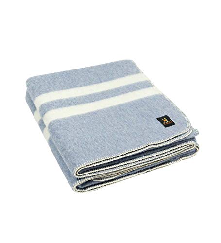 Thick Alpaca Wool Blanket Heavyweight Wool Blanket Camping Twin Queen King Size - Picture 27 of 70