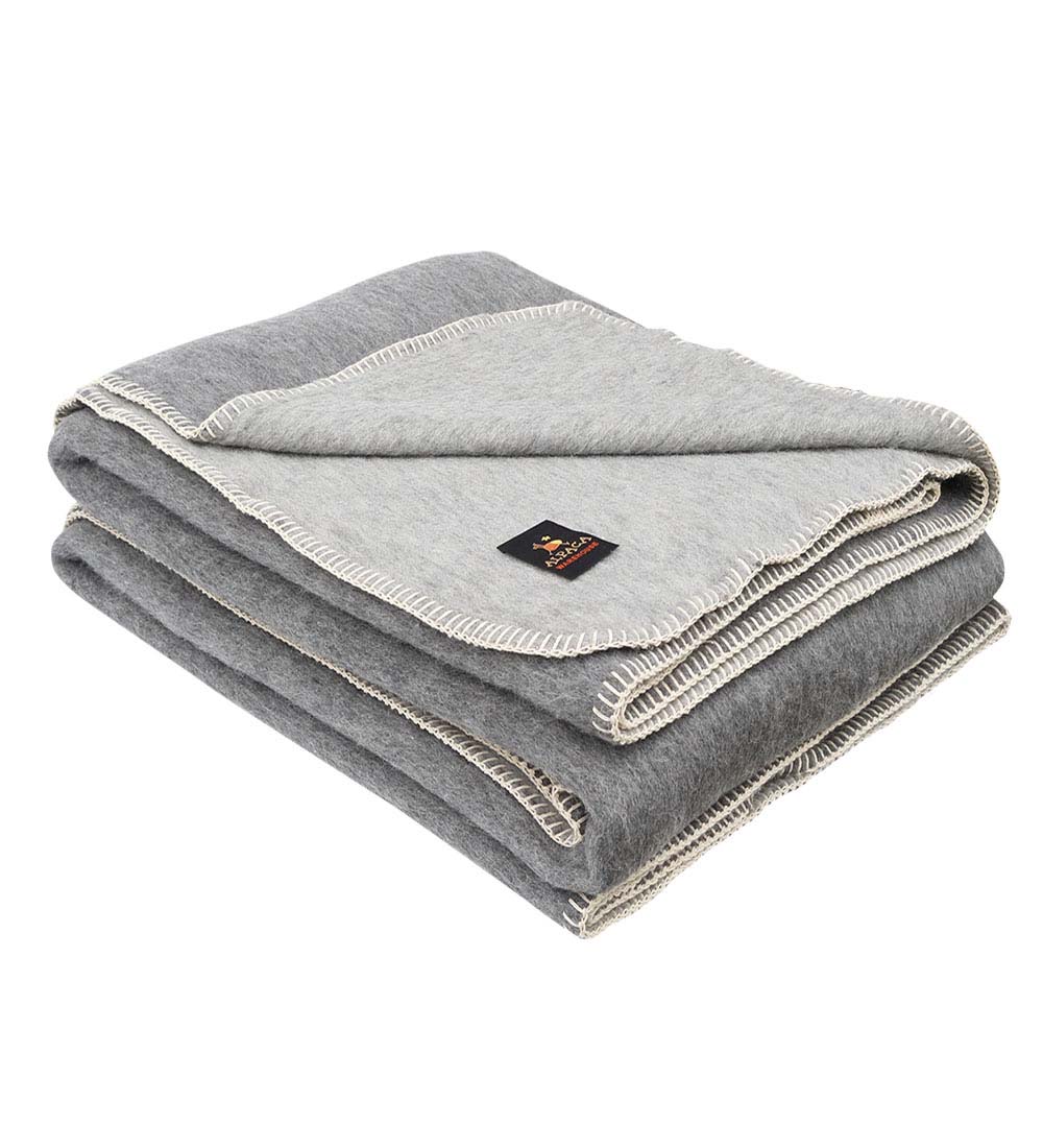 Thick Alpaca Wool Blanket Heavyweight Wool Blanket Camping Twin Queen King Size - Picture 68 of 70
