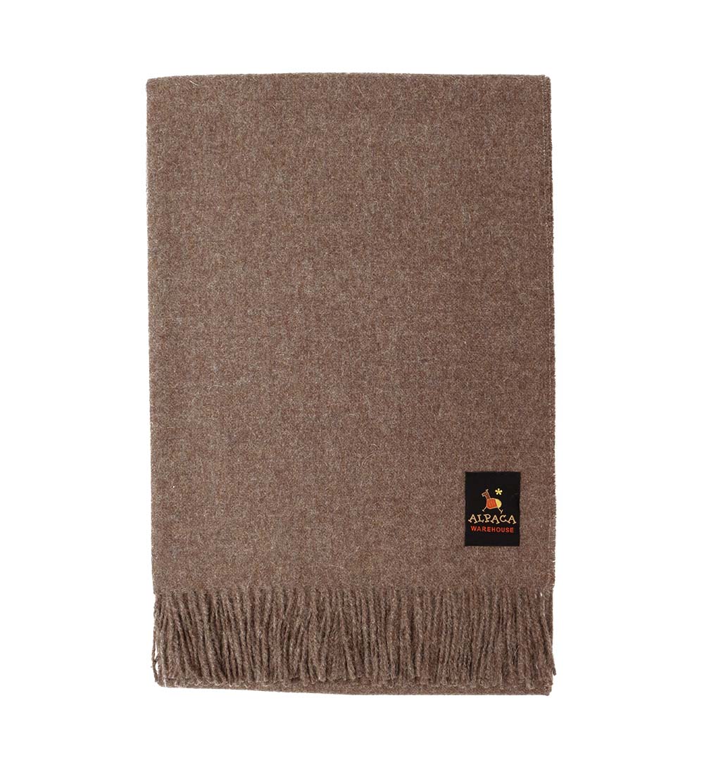 100% Baby Alpaca Wool Blanket Throw Melange Colors Bed Couch Sofa Soft Warm Peru - Picture 8 of 46