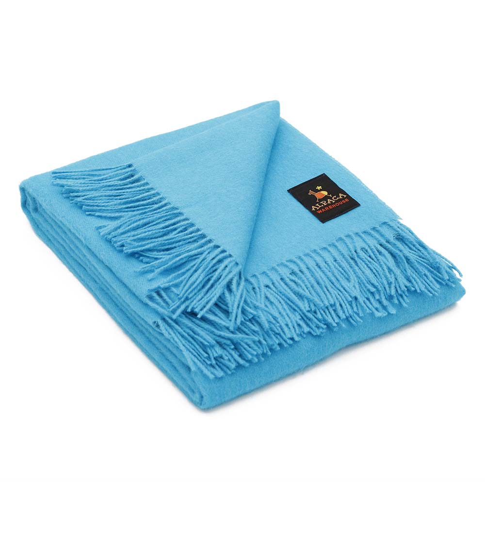 100% Baby Alpaca Wool Blanket Throw for Bed Couch Sofa Soft Warm Peru 72" x 52" - Picture 51 of 102