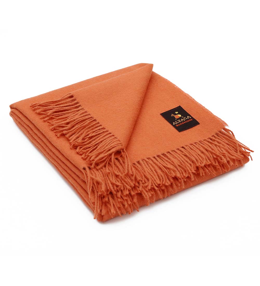 100% Baby Alpaca Wool Blanket Throw for Bed Couch Sofa Soft Warm Peru 72" x 52" - Picture 95 of 102