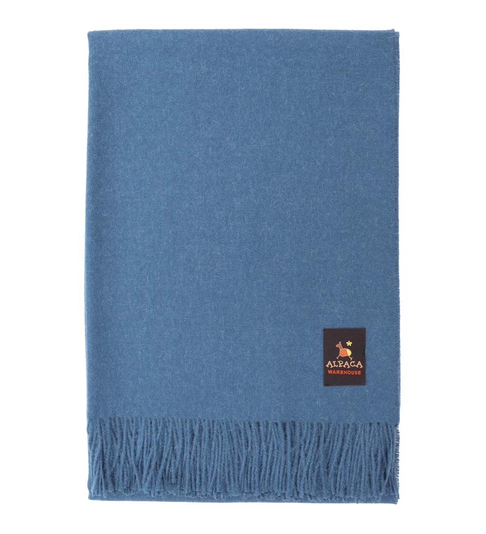 100% Baby Alpaca Wool Blanket Throw for Bed Couch Sofa Soft Warm Peru 72" x 52" - Picture 100 of 102