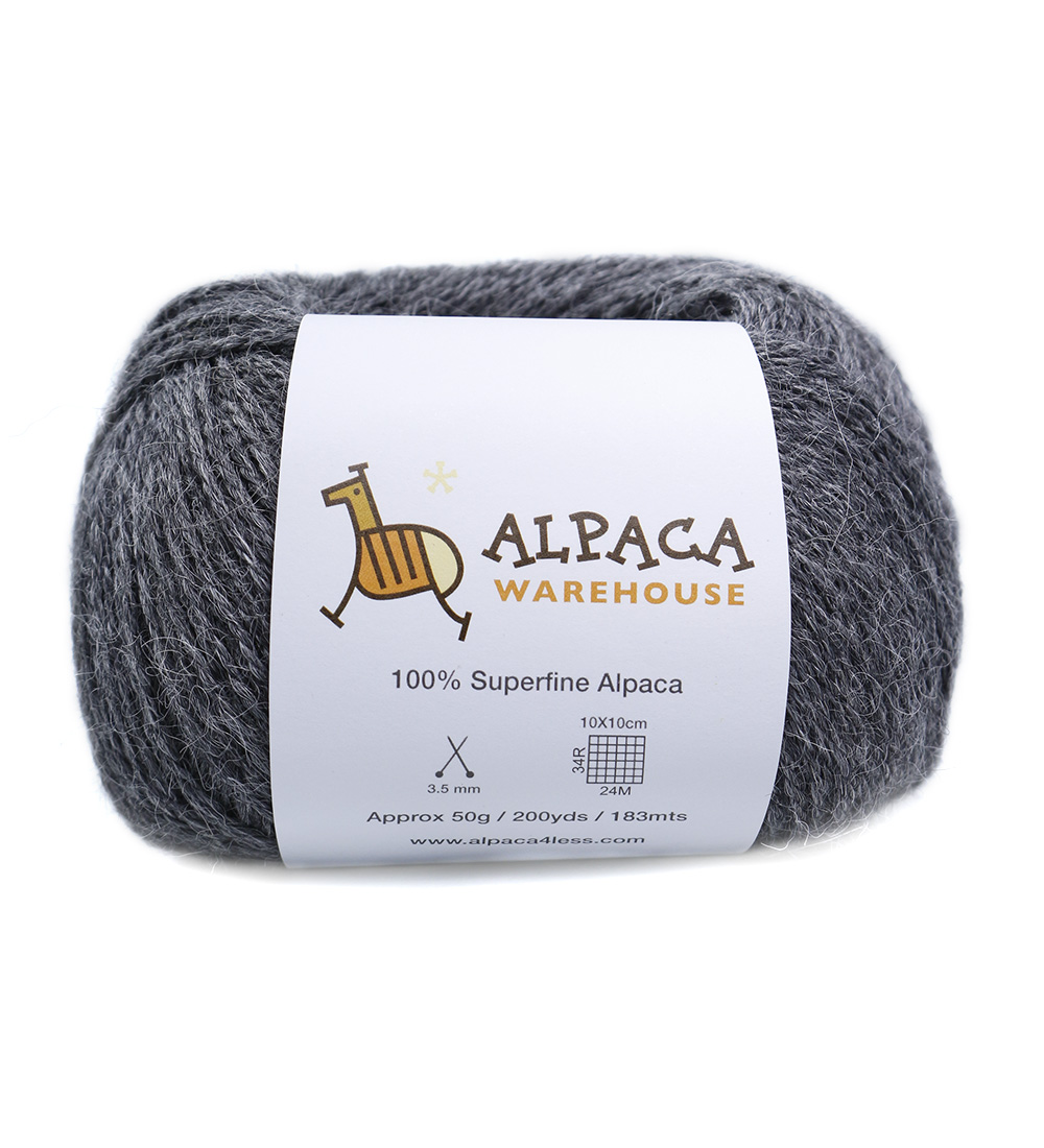 100% Alpaca Yarn Wool Set of 3 Skeins Fingering Weight - Picture 6 of 43
