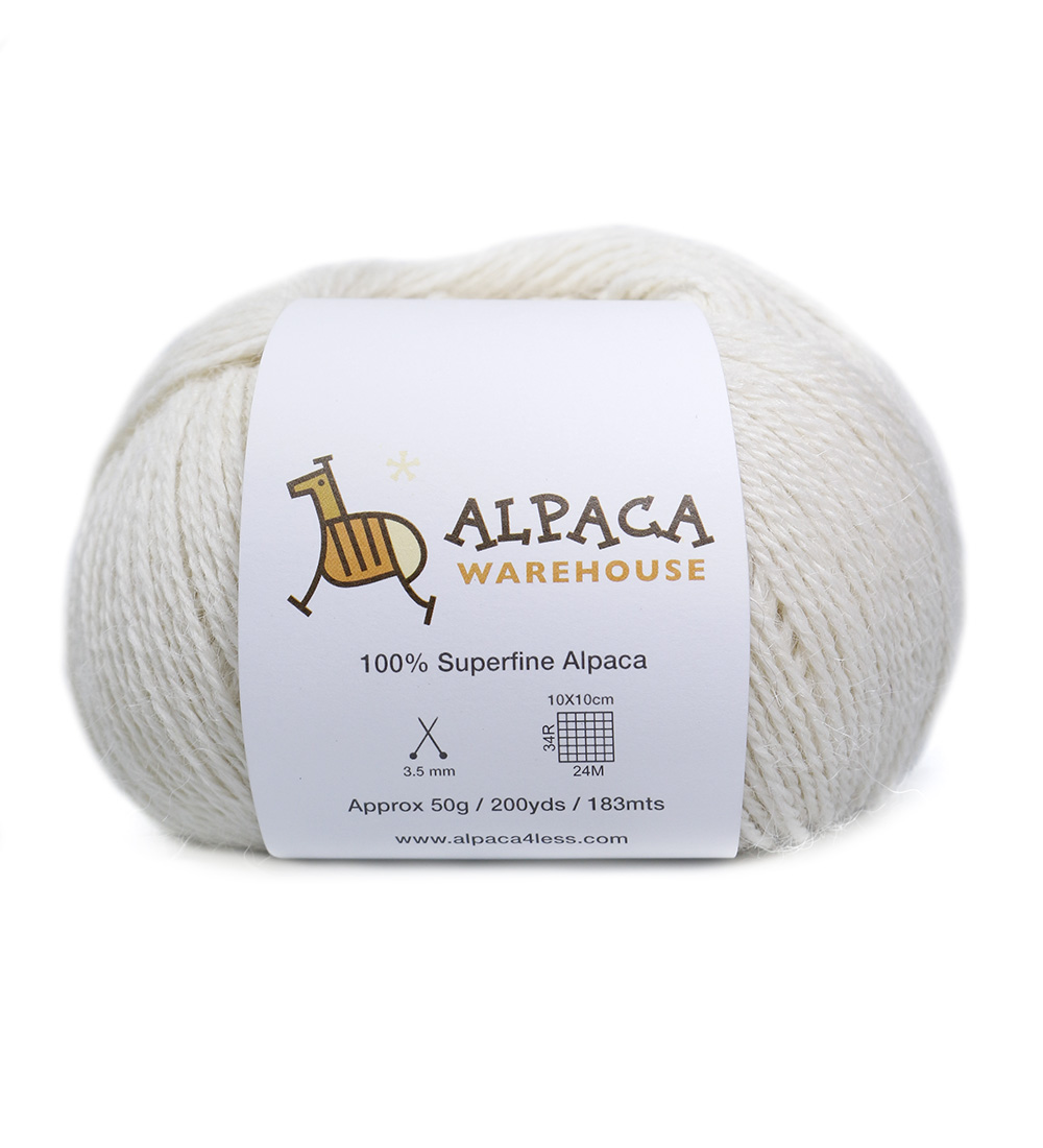100% Alpaca Yarn Wool Set of 3 Skeins Fingering Weight - Picture 12 of 43