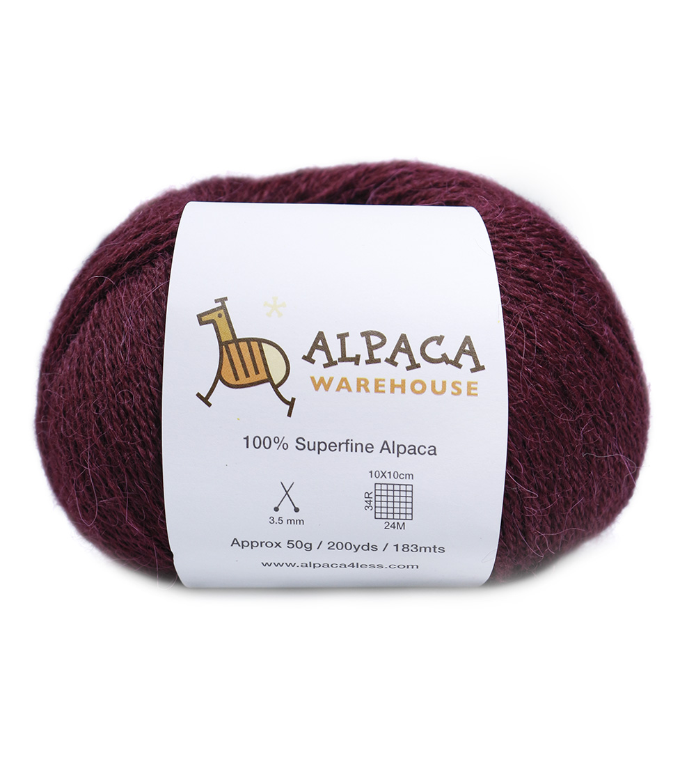 100% Alpaca Yarn Wool Set of 3 Skeins Fingering Weight - Picture 18 of 43