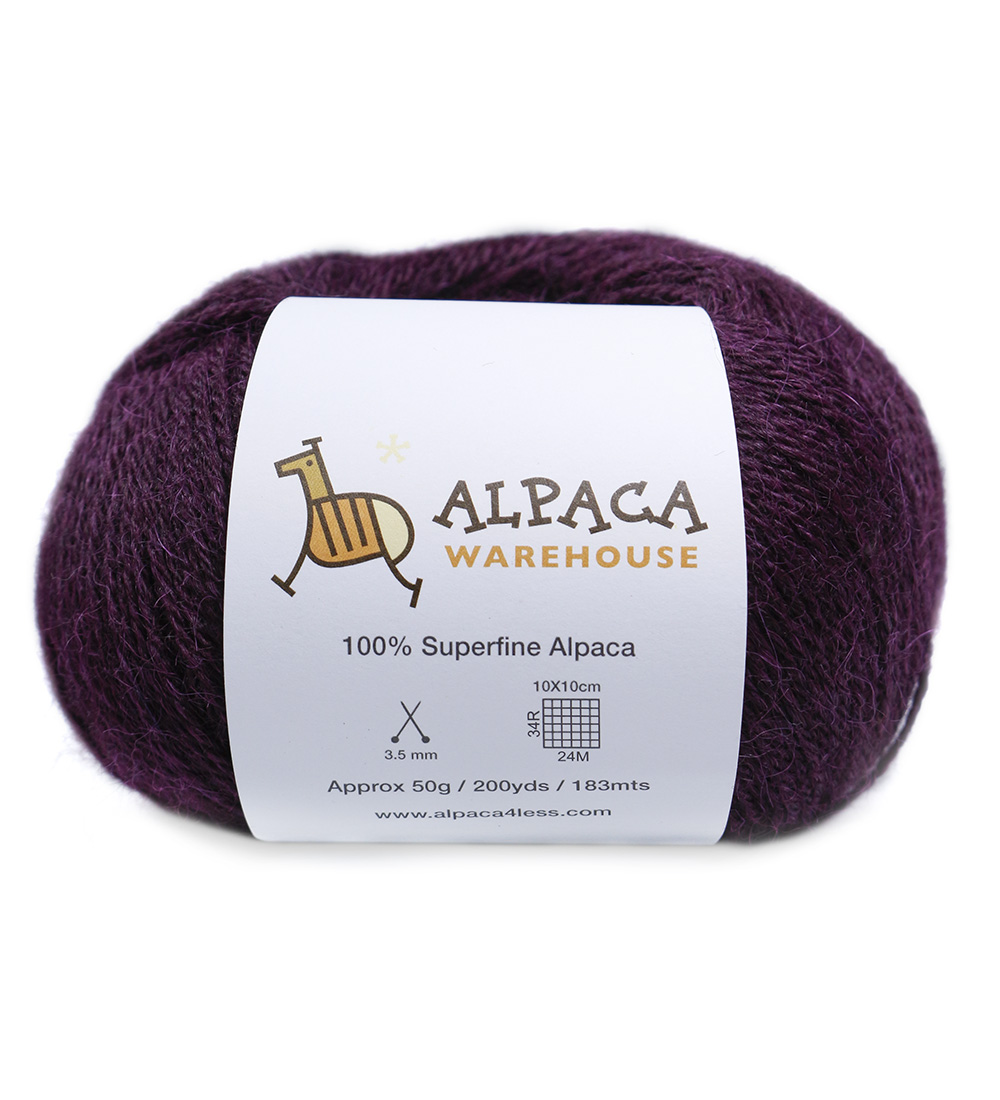 100% Alpaca Yarn Wool Set of 3 Skeins Fingering Weight - Picture 39 of 43