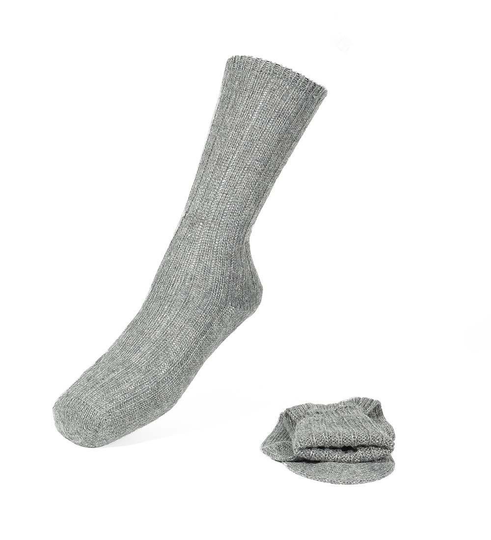 Unisex Alpaca Wool Knitted Socks Thick Soft Warm Size Small Medium ...