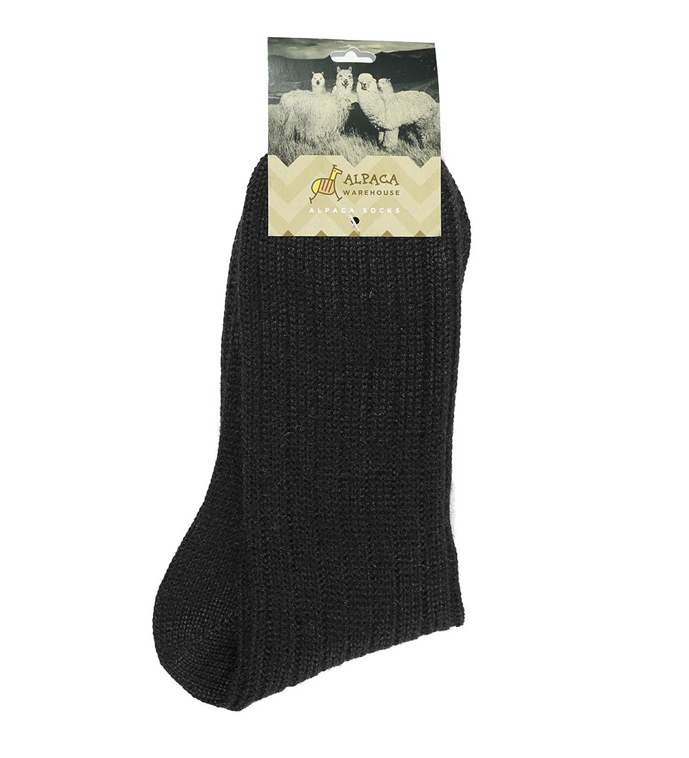 Calcetines de punto de lana de alpaca unisex gruesos suaves cálidos talla pequeña mediana grande unisex - Imagen 25 de 41