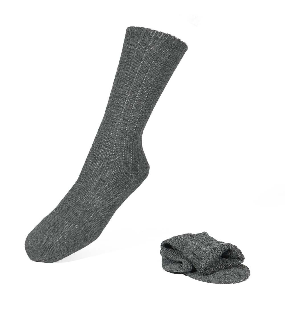 Calcetines de punto de lana de alpaca unisex gruesos suaves cálidos talla pequeña mediana grande unisex - Imagen 39 de 41