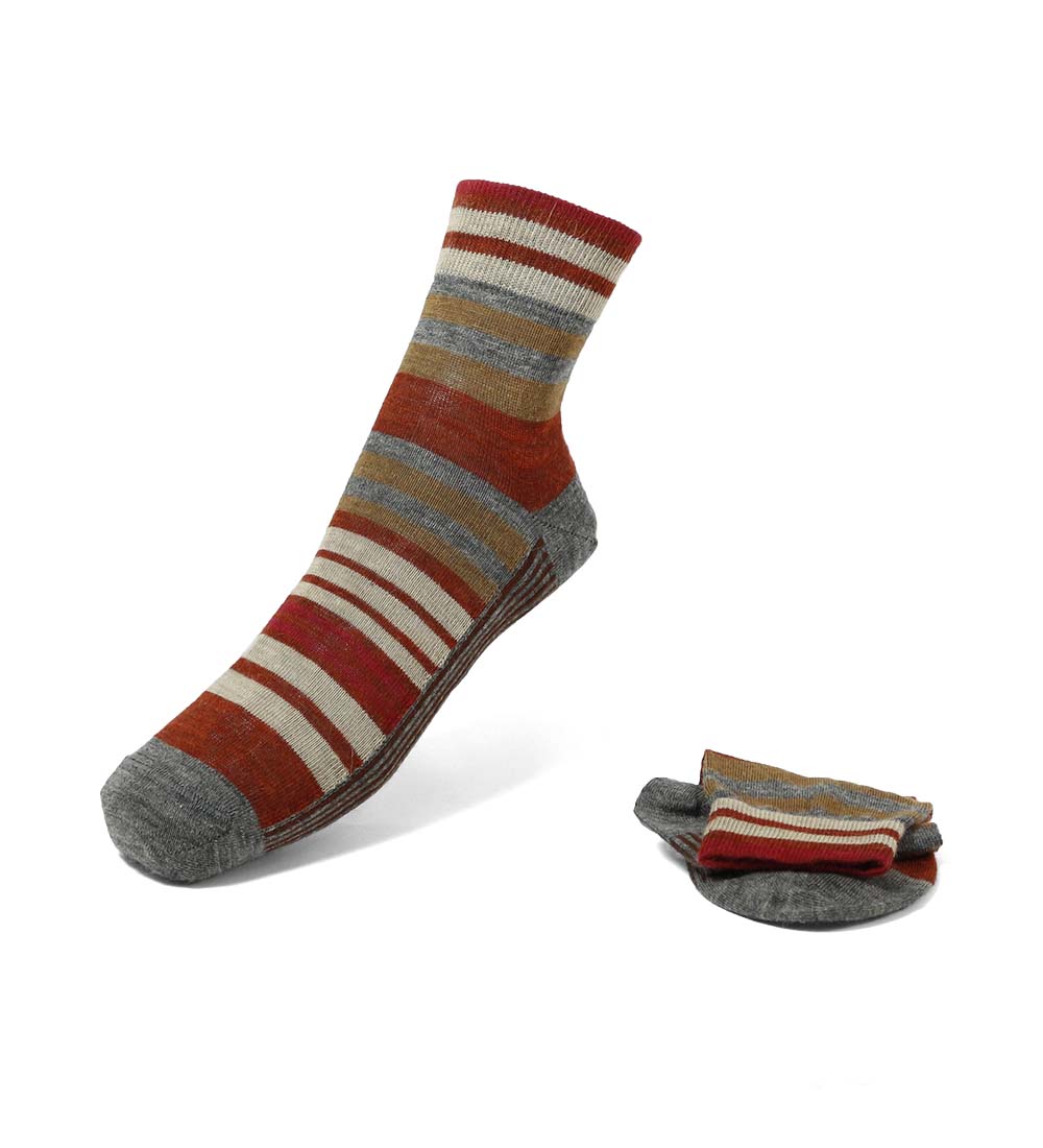 Calcetines Cortos Tejidos de Lana Alpaca Bebé Suaves Cálidos Talla Única Multicolor Para Hombres Perú - Imagen 7 de 9