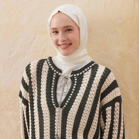 Islamic Headscarf Diamond Jacquard Satin Turkish Hijab Shawl Wrap - Picture 42 of 69