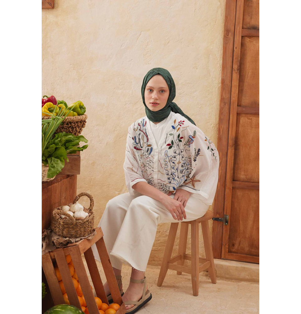Islamic Headscarf Diamond Jacquard Satin Turkish Hijab Shawl Wrap - Picture 24 of 69