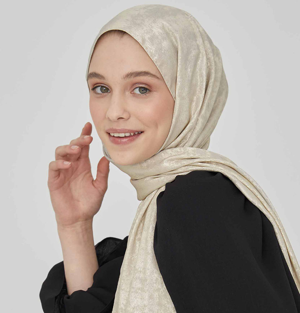 Para mujer Bufando islámico formal elegante boda lujo brillo hiyab chal - Imagen 17 de 32