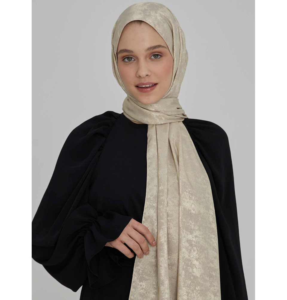 Para mujer Bufando islámico formal elegante boda lujo brillo hiyab chal - Imagen 15 de 32