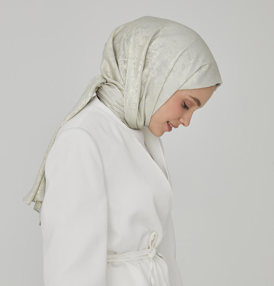 Para mujer Bufando islámico formal elegante boda lujo brillo hiyab chal - Imagen 12 de 32