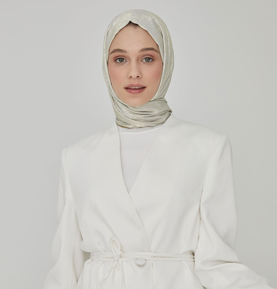 Para mujer Bufando islámico formal elegante boda lujo brillo hiyab chal - Imagen 13 de 32