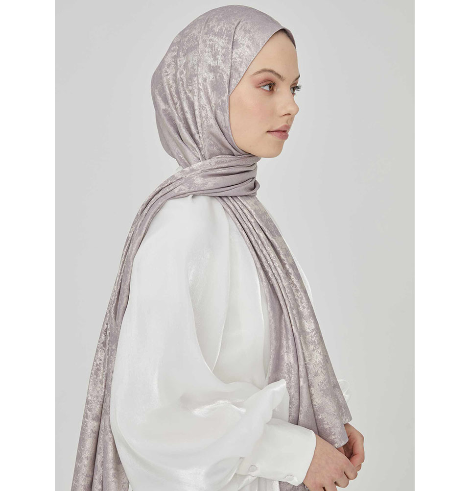 Para mujer Bufando islámico formal elegante boda lujo brillo hiyab chal - Imagen 29 de 32