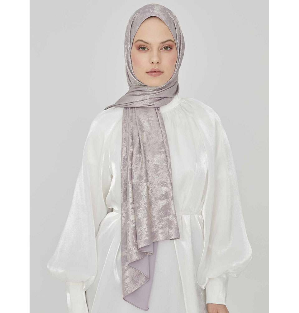 Para mujer Bufando islámico formal elegante boda lujo brillo hiyab chal - Imagen 27 de 32