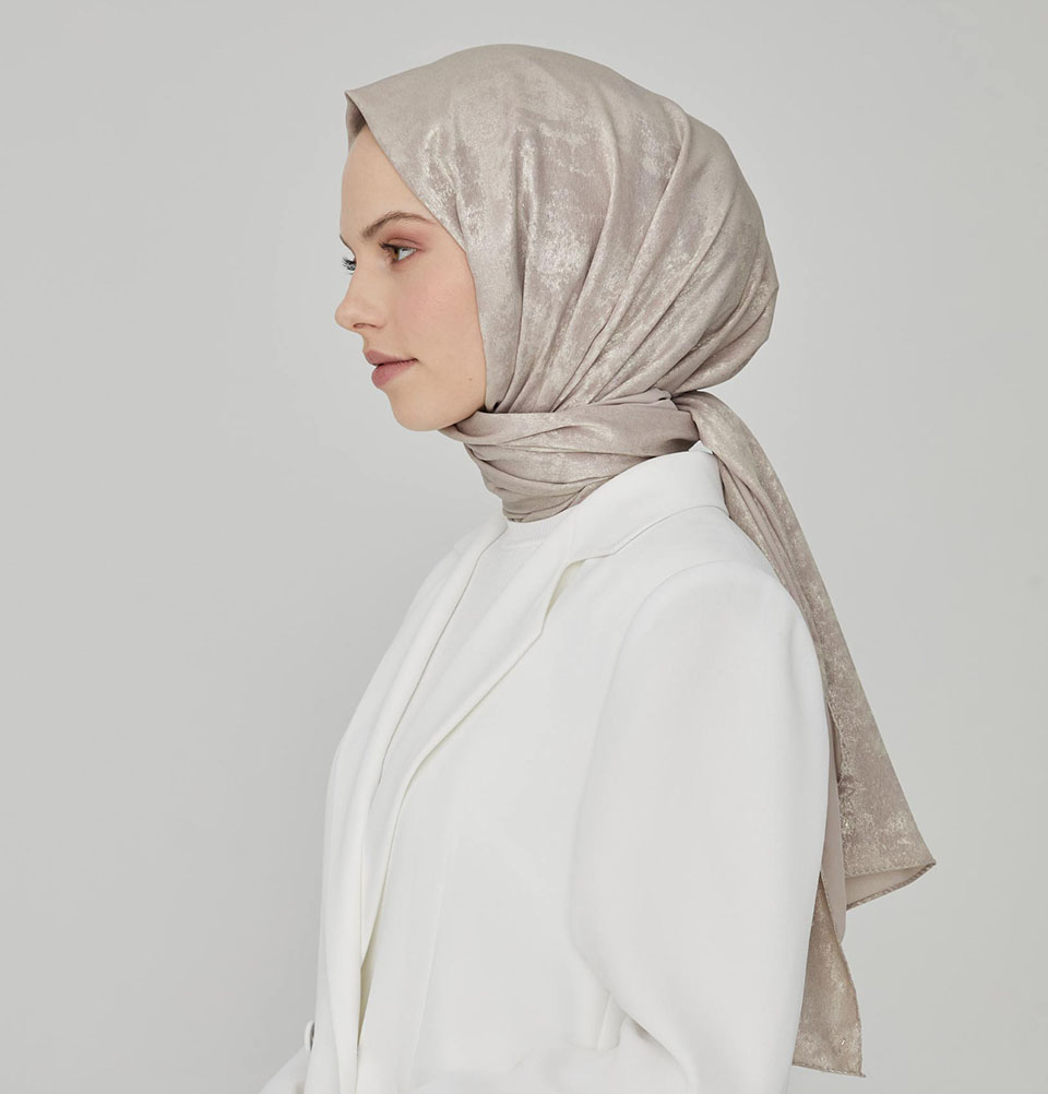 Para mujer Bufando islámico formal elegante boda lujo brillo hiyab chal - Imagen 20 de 32