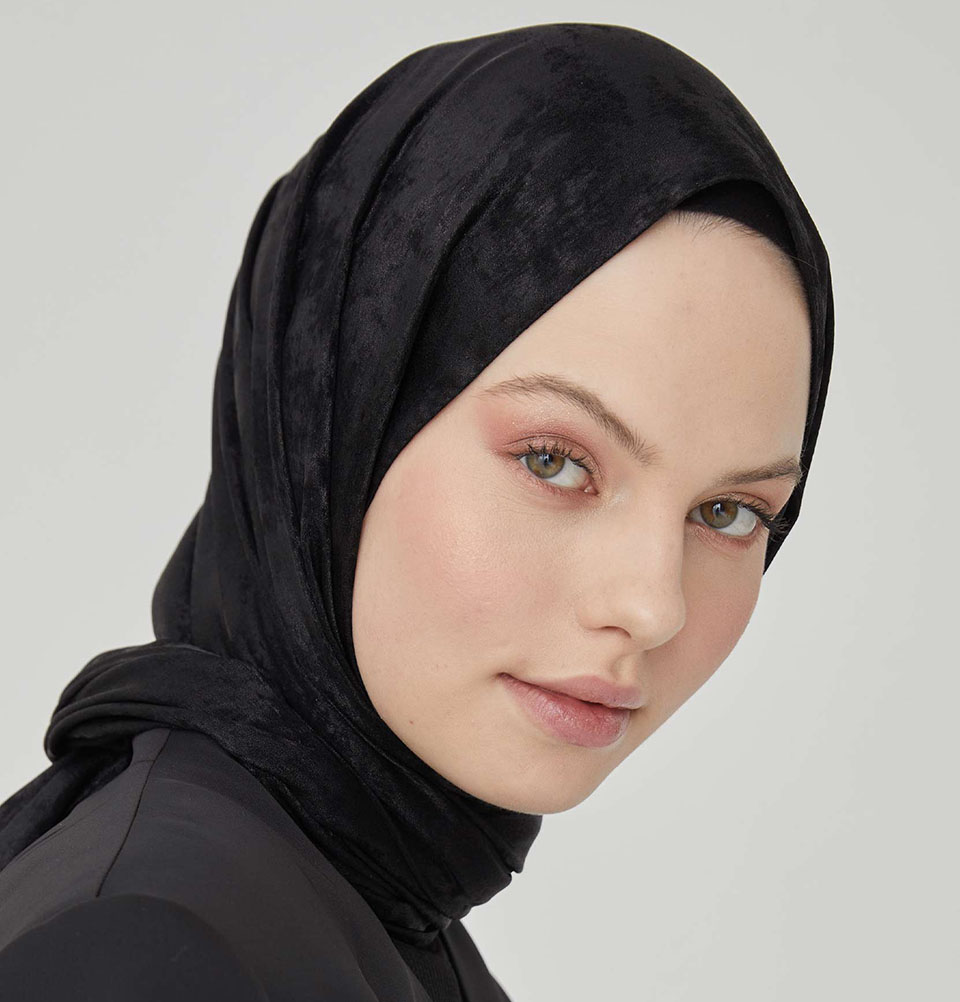 Para mujer Bufando islámico formal elegante boda lujo brillo hiyab chal - Imagen 23 de 32