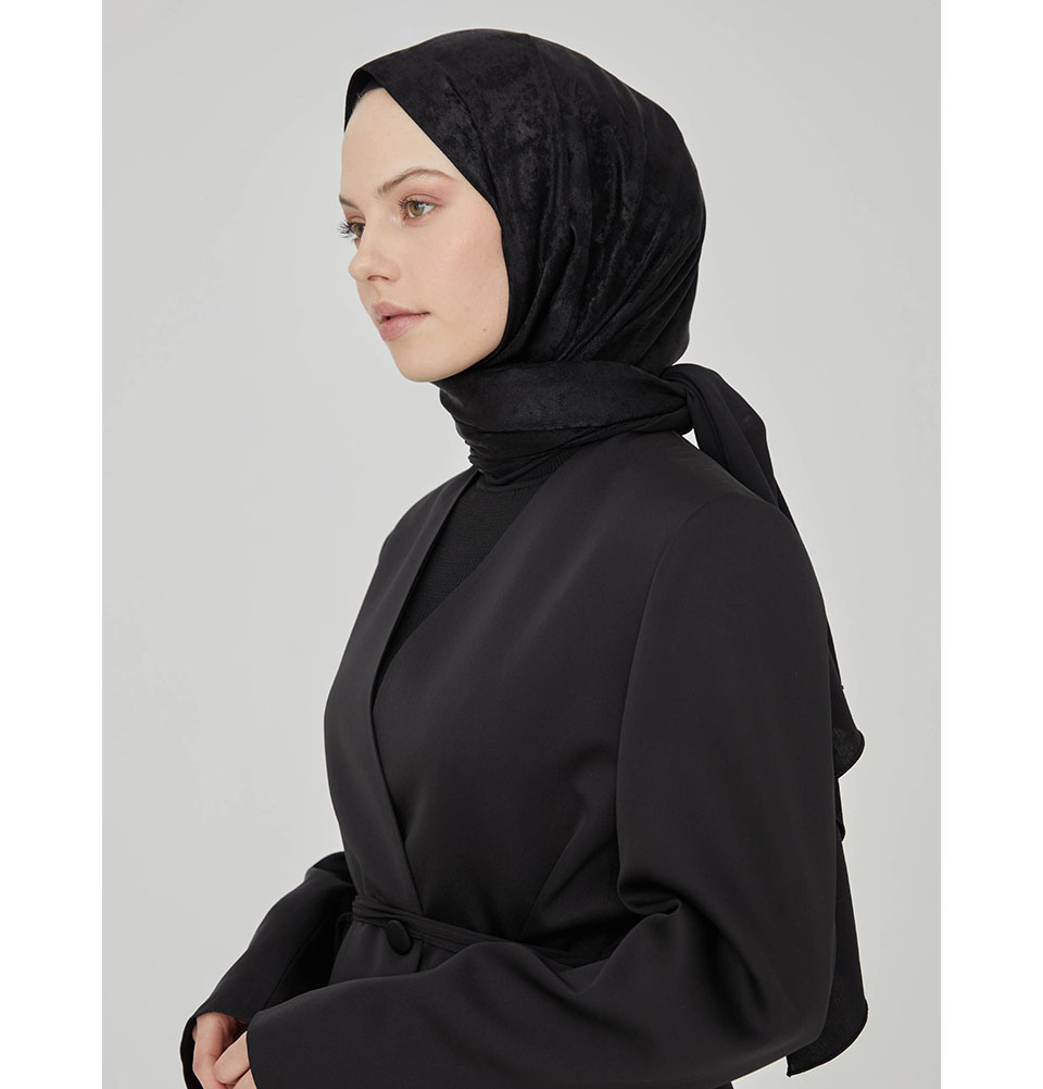 Para mujer Bufando islámico formal elegante boda lujo brillo hiyab chal - Imagen 24 de 32